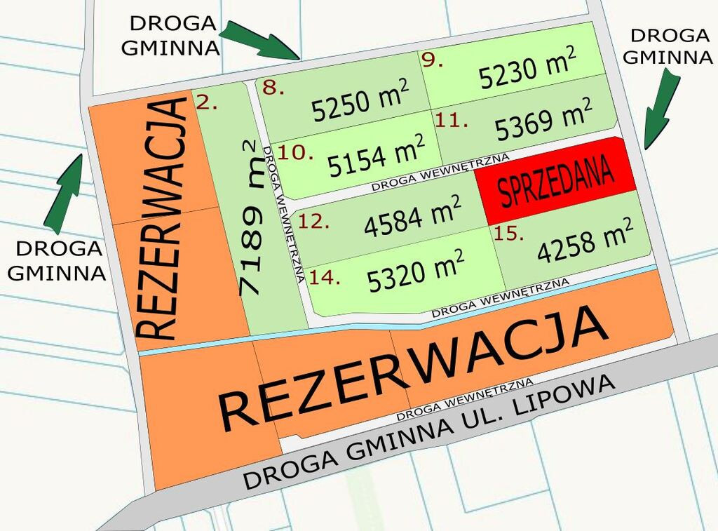 Działka Sprzedaż Lubczyna