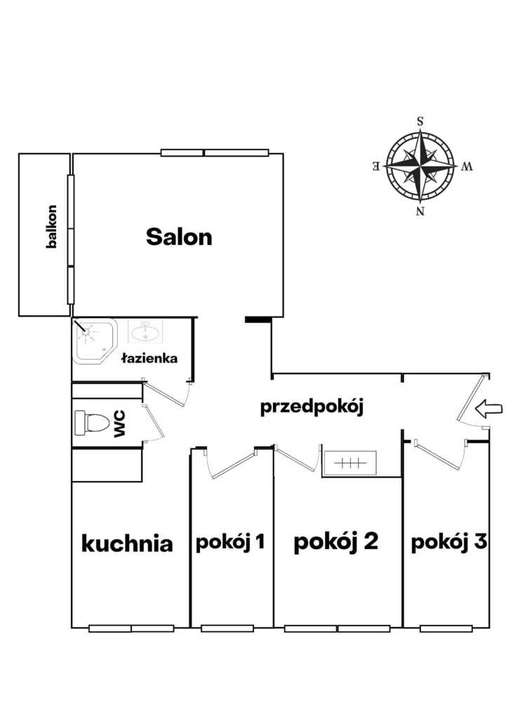 Mieszkanie Sprzedaż  os. Słoneczne Lucjana Rydla