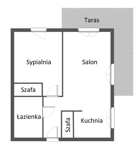 Mieszkanie Wynajem  Warszewo