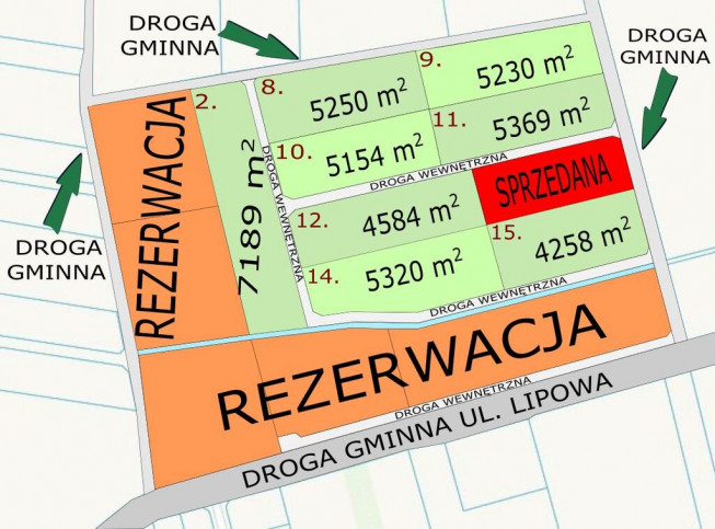 Działka Sprzedaż Lubczyna 2