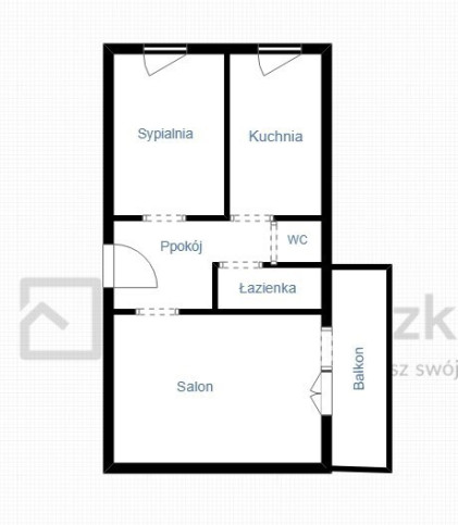 Mieszkanie Sprzedaż Szczecin os. Przyjaźni Santocka 21