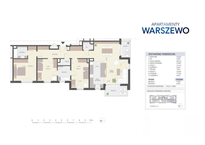 Mieszkanie Sprzedaż  Warszewo Kalinowa 6